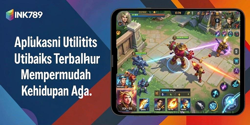 Tampilan INK789 yang menarik dan fungsional dalam membantu pengguna.