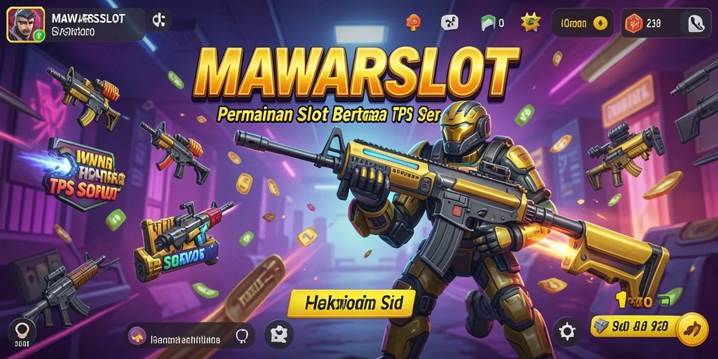 Tangkapan layar gameplay seru <strong>MAWARSLOT</strong> yang menampilkan aksi tembak-menembak.