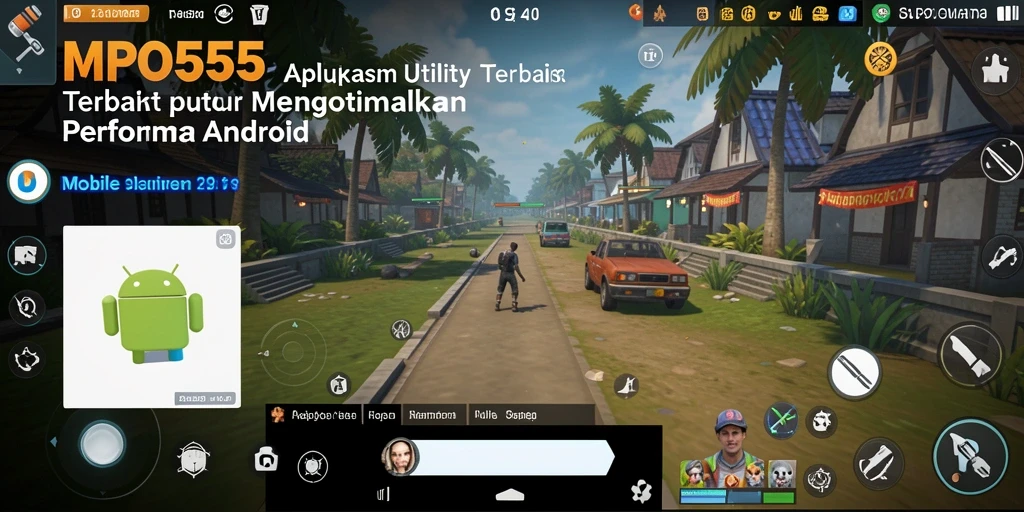 Screenshot MPO555 menampilkan antarmuka pembersihan aplikasi yang sederhana dan efektif.