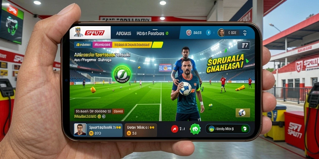 Tampilan gameplay SPBU77 yang seru dan interaktif.