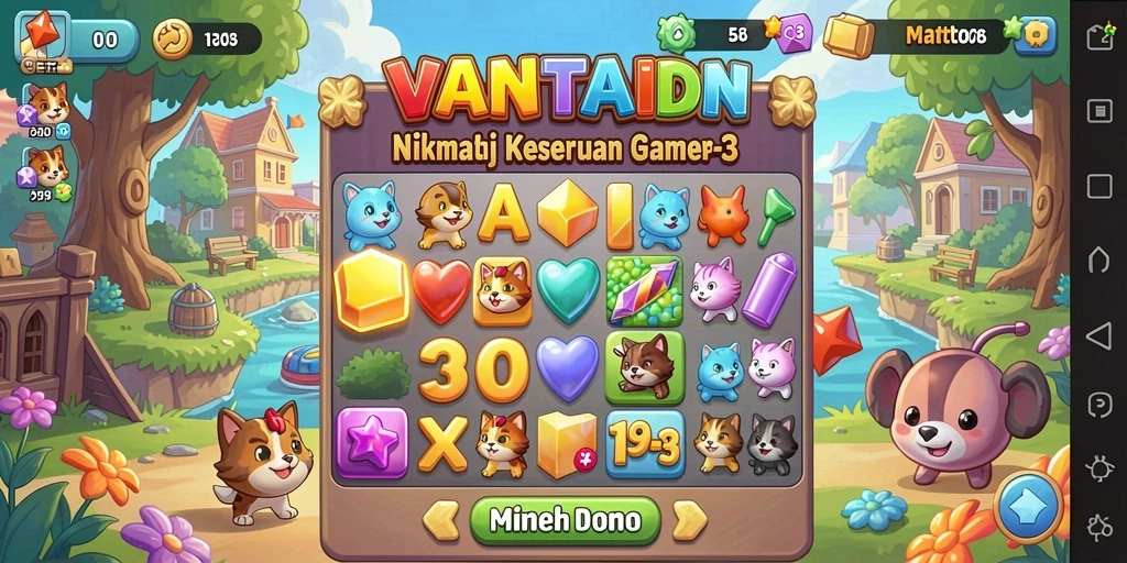 Tampilkan gameplay seru dan menarik dari VANTAIDN.