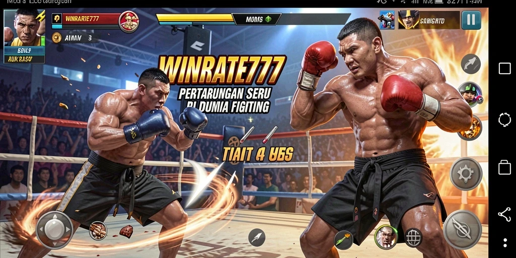 Tangkapan layar pertarungan mendebarkan di WINRATE777 dengan grafis menawan.