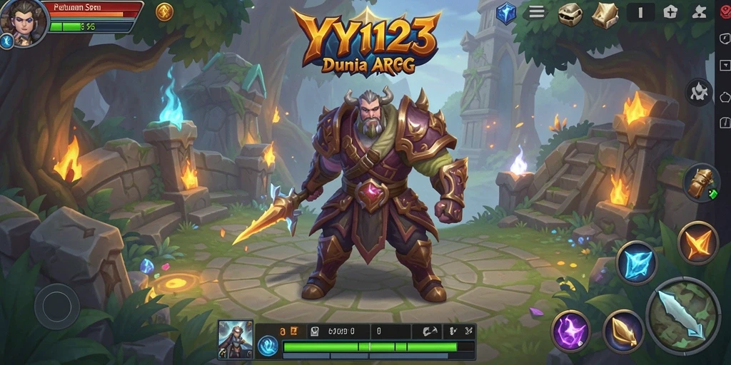 Tangkapan layar gameplay YY123 yang seru dan penuh aksi.
